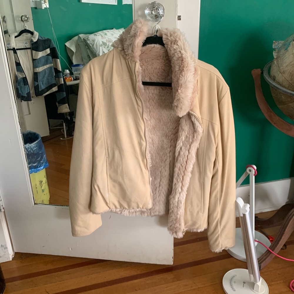 Reversible fur jacket - Picture 2 of 3